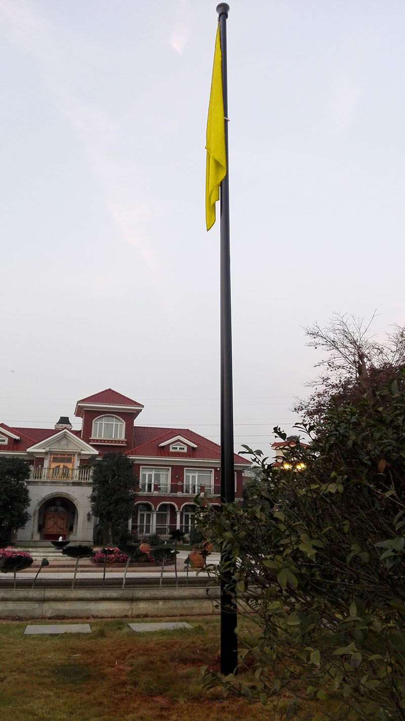 广场旗杆3