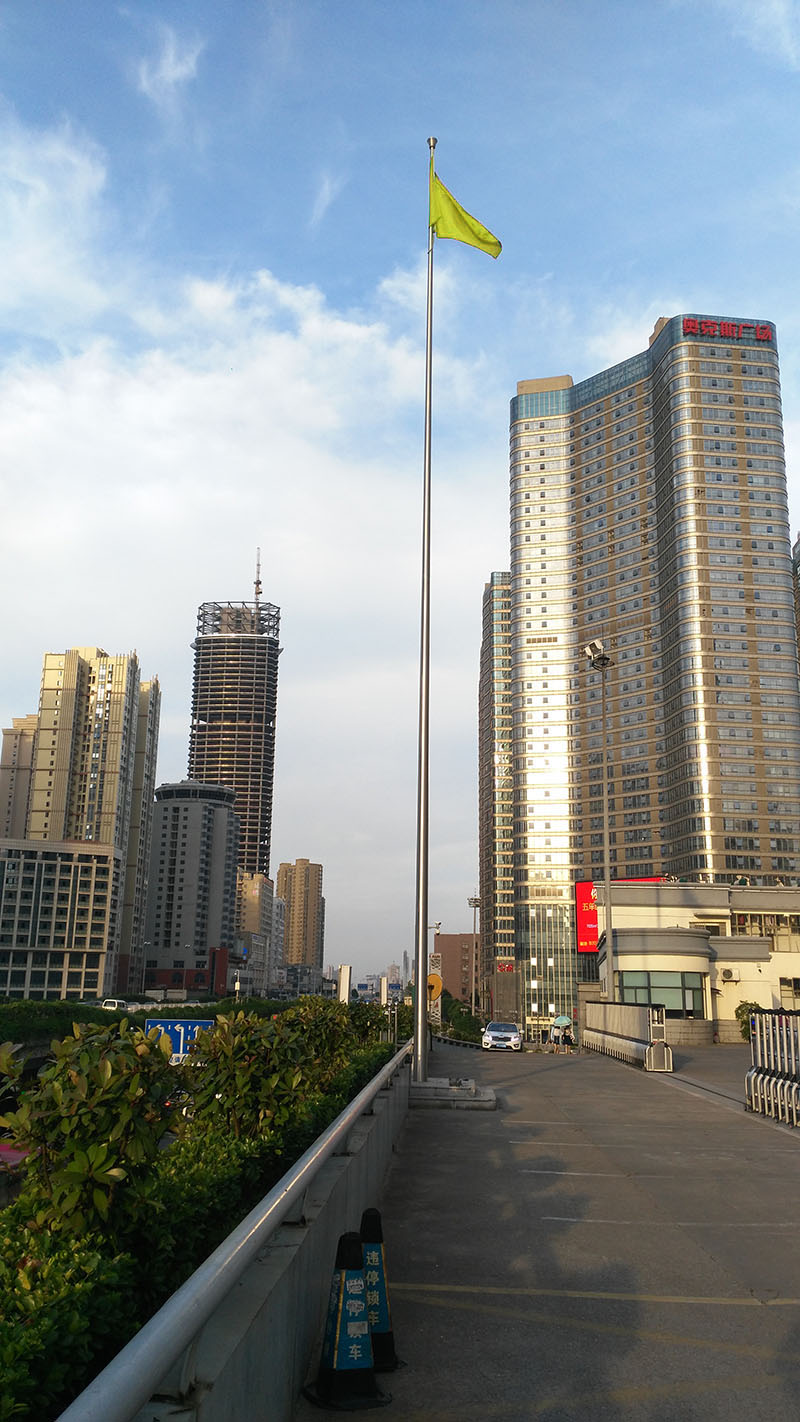 广场旗杆5