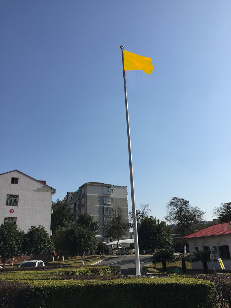 广场旗杆11