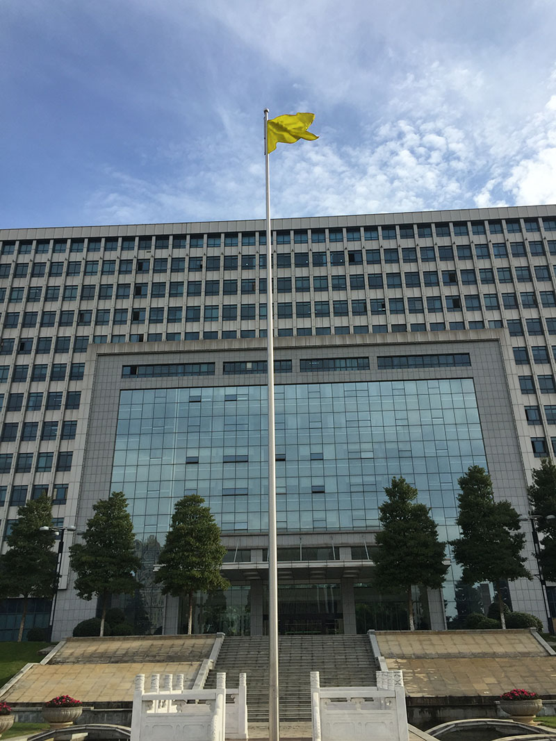 广场旗杆19