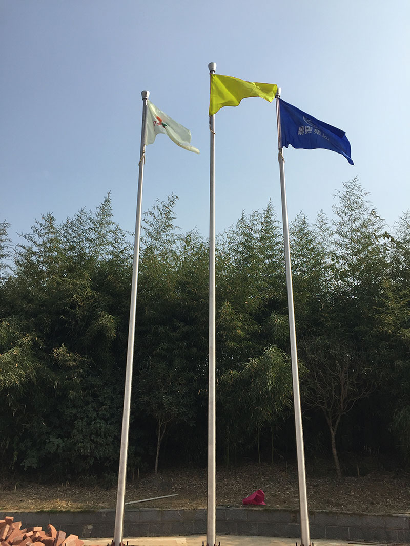学校旗杆2